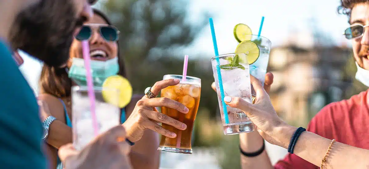 bebidas refrescantes saludables verano