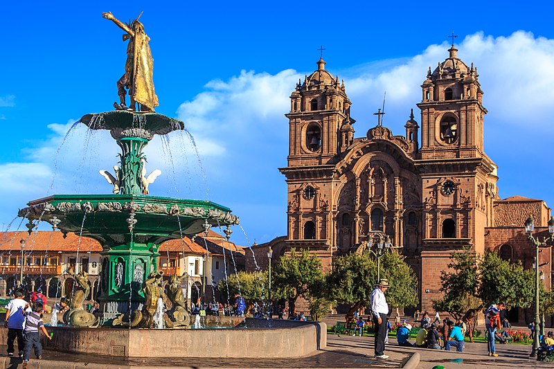 plaza de armas cusco plaza de armas cusco