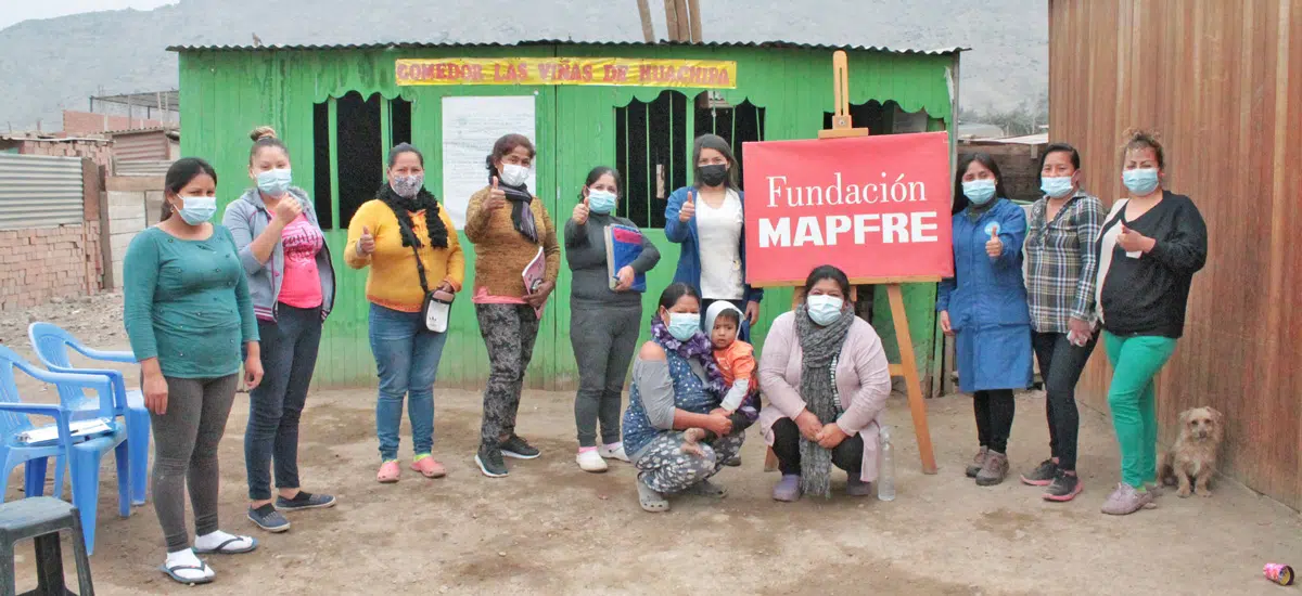 FUNDACION MAPFRE APOYA FAMILIAS PERUANAS COVID-19