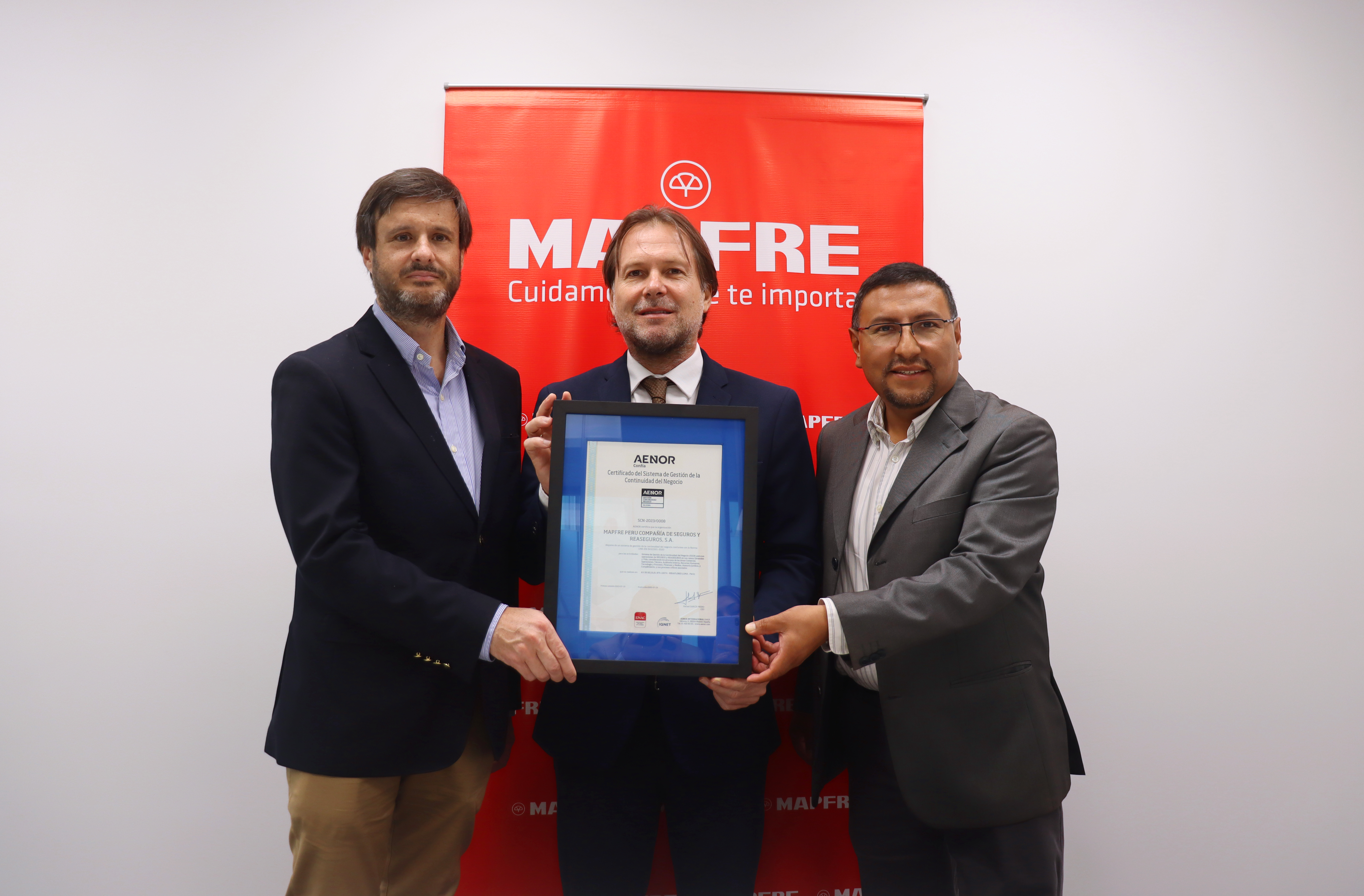 premio mapfre certificado ISO
