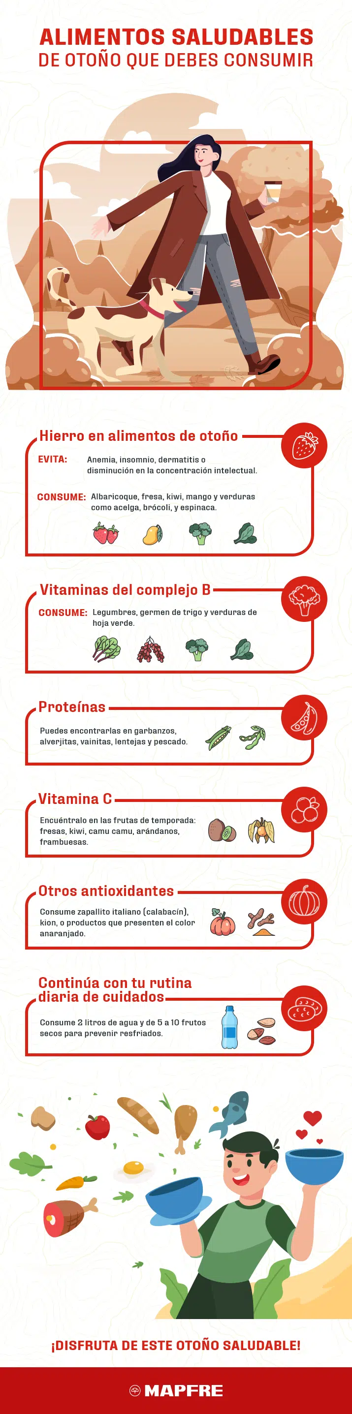 Alimentos Saludables Otoño