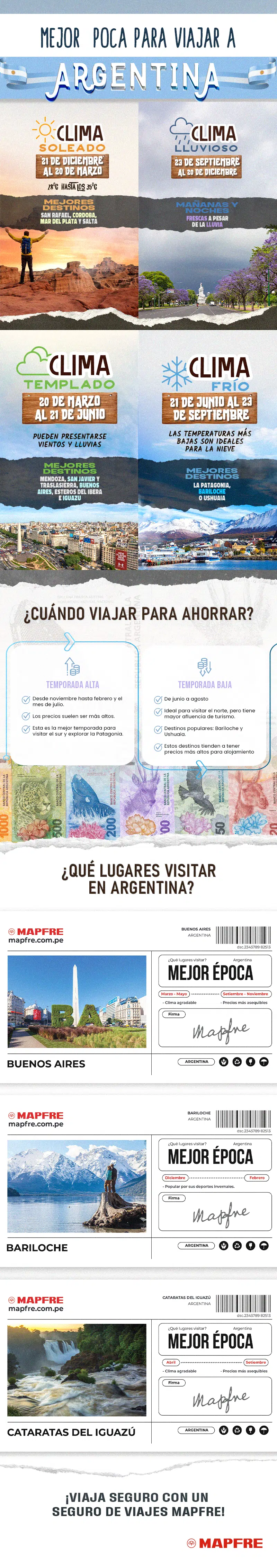 mejor epoca viajar argentina