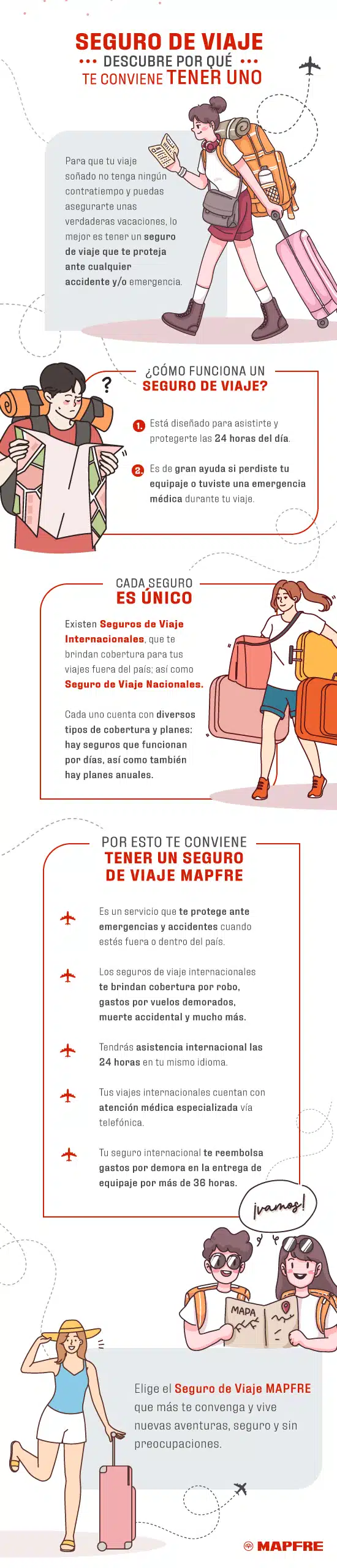 beneficios de seguro de viaje