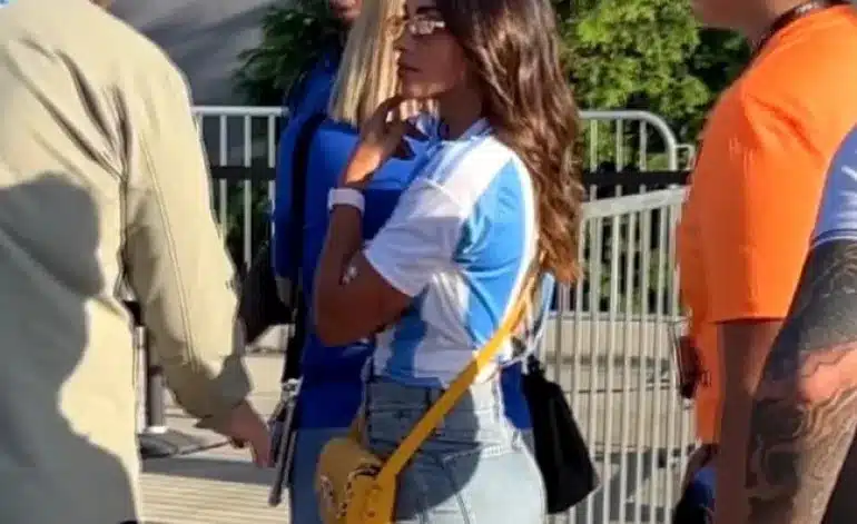 Antonela Roccuzzo copa america Antonela Roccuzzo copa america