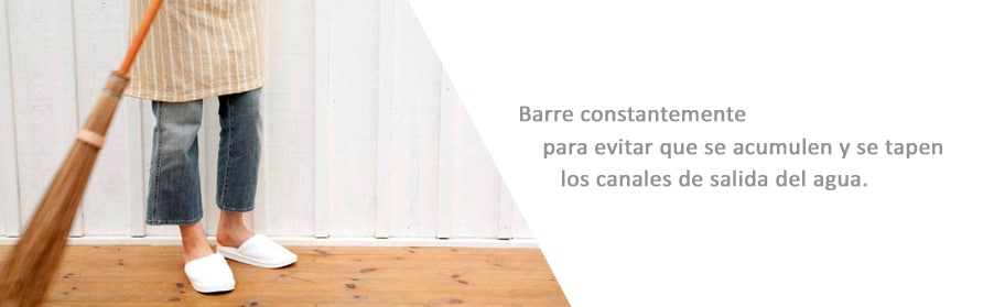 barre constantemente tu - Cuidar tu casa