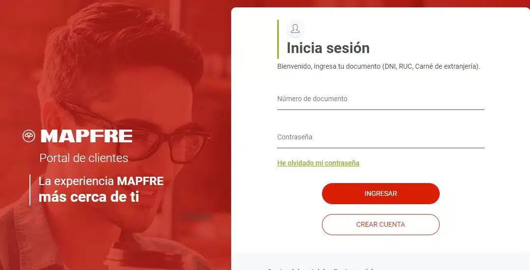 ¿Cómo crear una cuenta persona o empresa en el Portal de Clientes de MAPFRE?