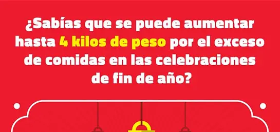 cuida tu peso en la cenas por fiestas