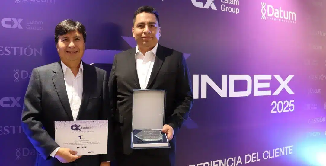 MAPFRE es reconocida por segundo año consecutivo como la aseguradora con la mejor experiencia del cliente en Perú