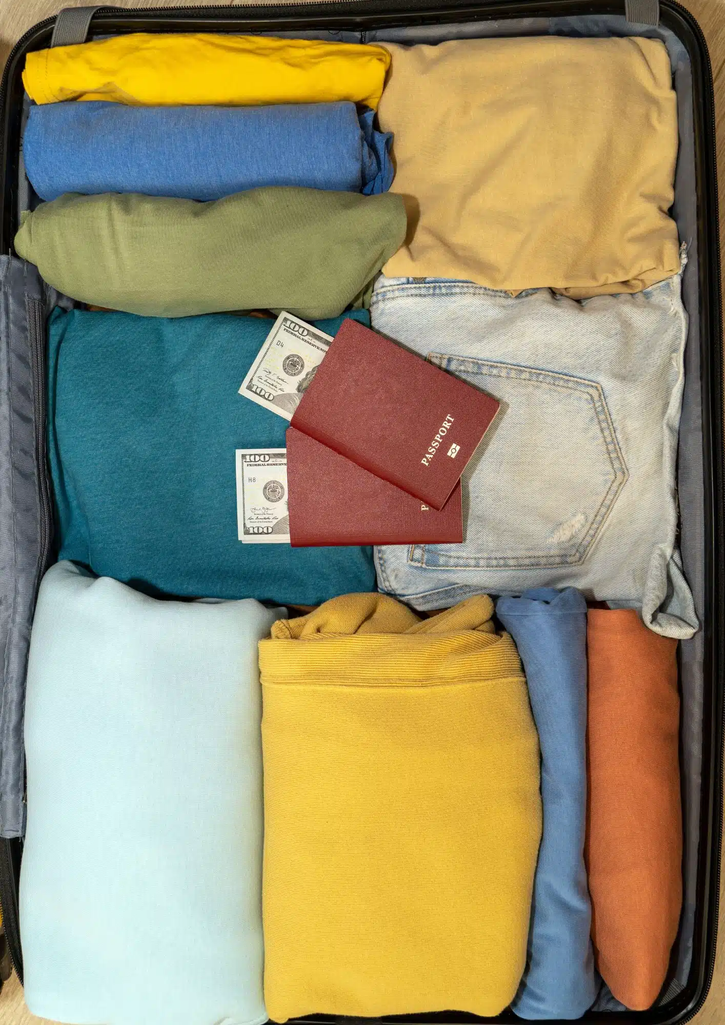 empaca maleta viaje orden