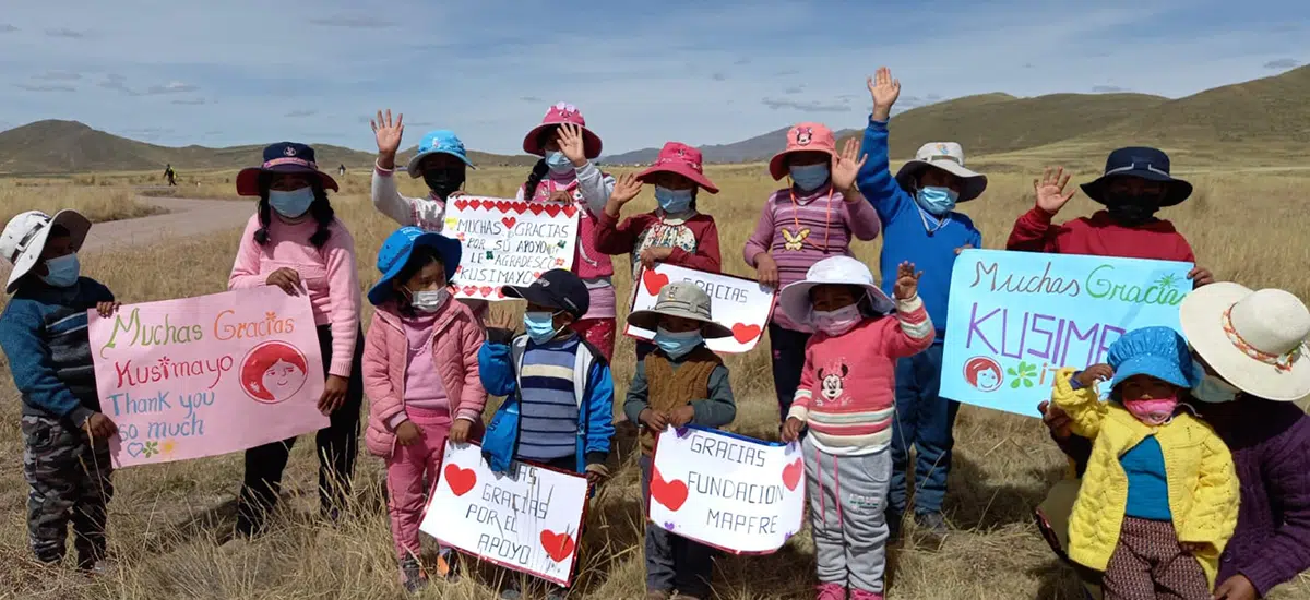 Entrega kits de higiene y alimentación a comunidades de Puno