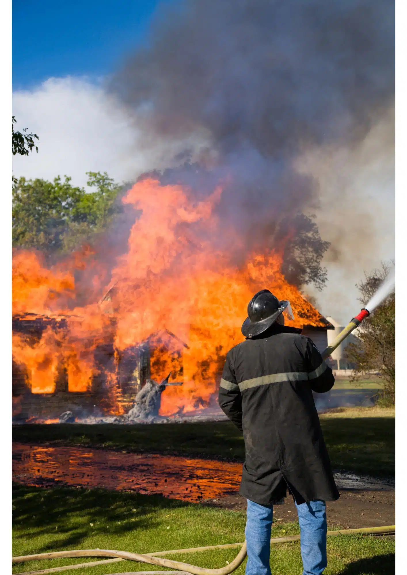 incendio casa bomberos prevenidos