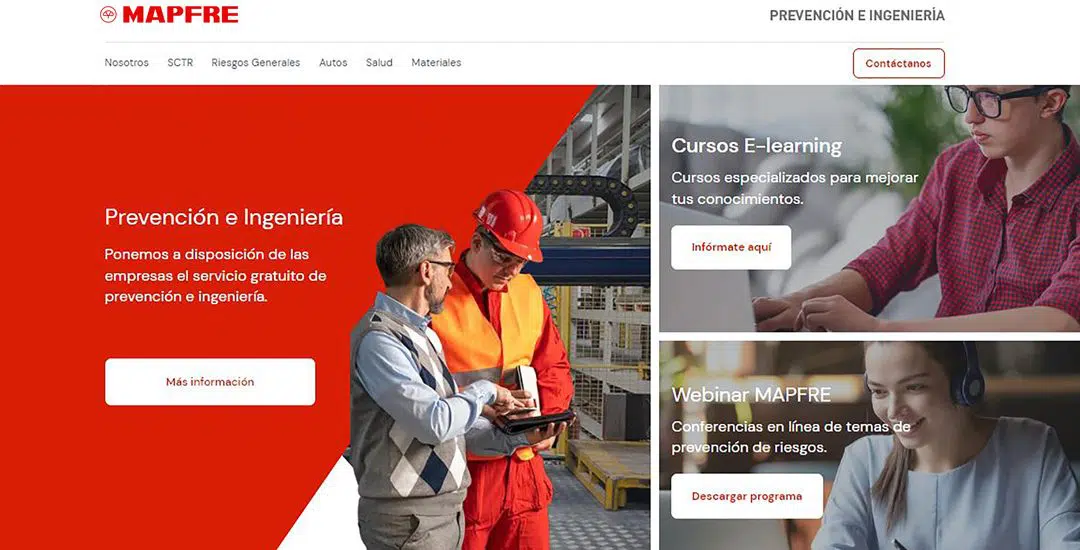 MAPFRE lanza portal web gratuito de Prevención e Ingeniería para empresas