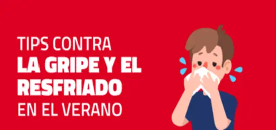 Tips contra la gripe y el resfriado en el verano