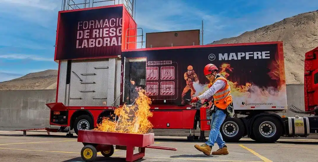 MAPFRE presenta la primera Unidad Móvil de Prevención del sector asegurador peruano en PERUMIN